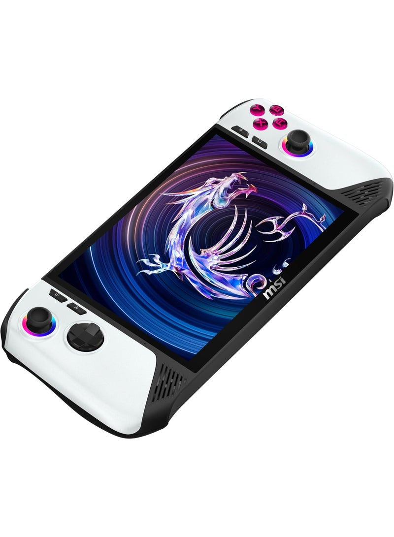 MSI Claw 8 AI+ A2VM PC Gaming Handheld, Intel Ultra 7-258V, 8" FHD 120Hz Display, 32GB LPDDR5, 1TB NVMe SSD, White Polar Tempest Edition - Image 2