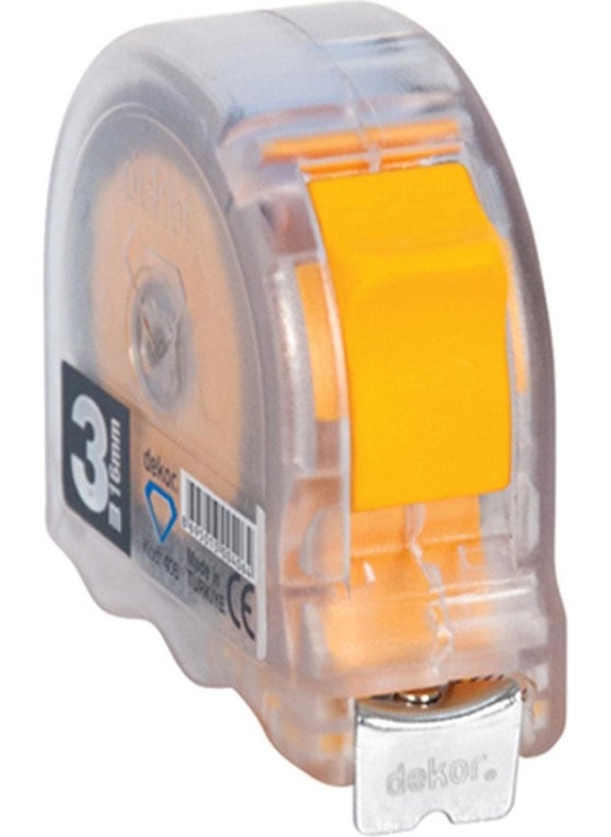 Tape Measure 10 M x 25 mm Transparent