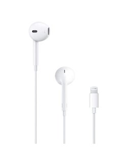Earphone With Lightning Connector White