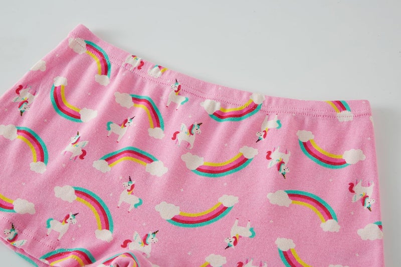 Barara King Little Girls Boyshort Panties Soft Cotton Briefs Underwear (Pack of 6) Size 5 - Image 4