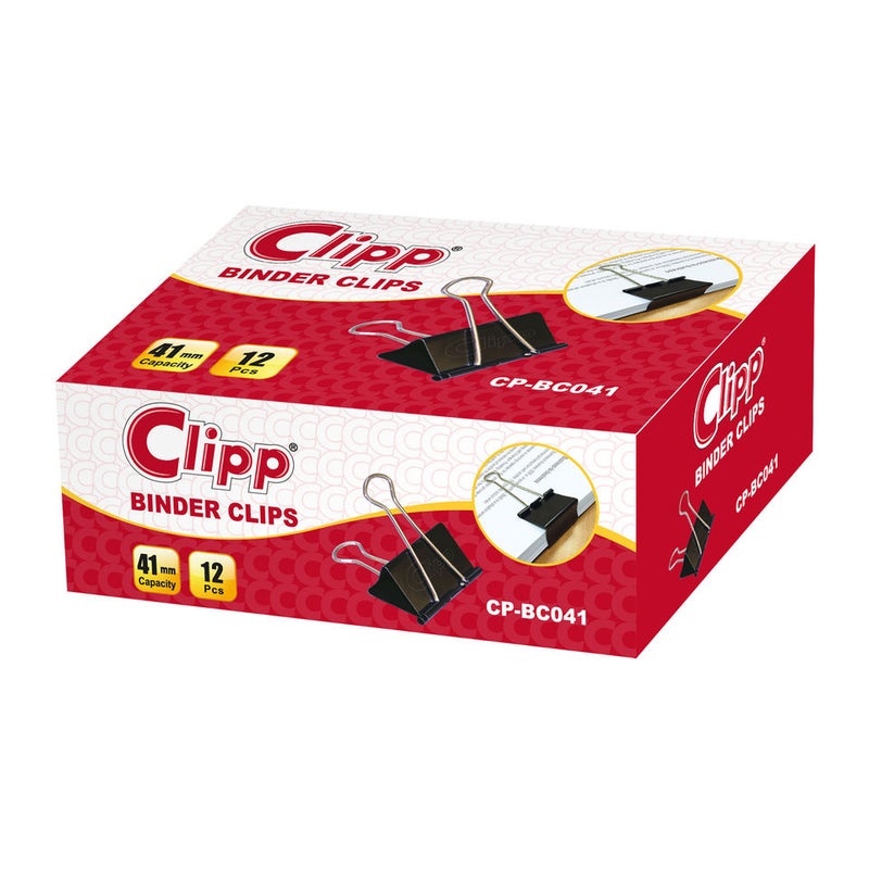 CLIPP Binder Clips - 41Mm