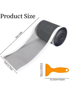 KLVS KLVS Disposable SelfAdhesive Shower Drain Stickers Hair Catcher Floor Drain Mesh Stickers for Bathroom Kitchen Sink with Cleaning Shovel  - Image 2