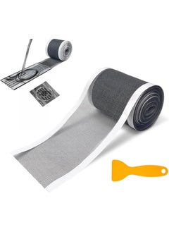 KLVS KLVS Disposable SelfAdhesive Shower Drain Stickers Hair Catcher Floor Drain Mesh Stickers for Bathroom Kitchen Sink with Cleaning Shovel  - Image 1