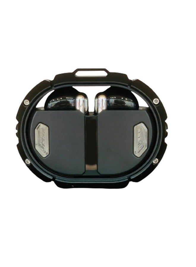 G06 Bluetooth Gamepods Wireless Sports Gaming Earphones with Mic Waterproof Noise Cancelling Bluetooth Earphones Black