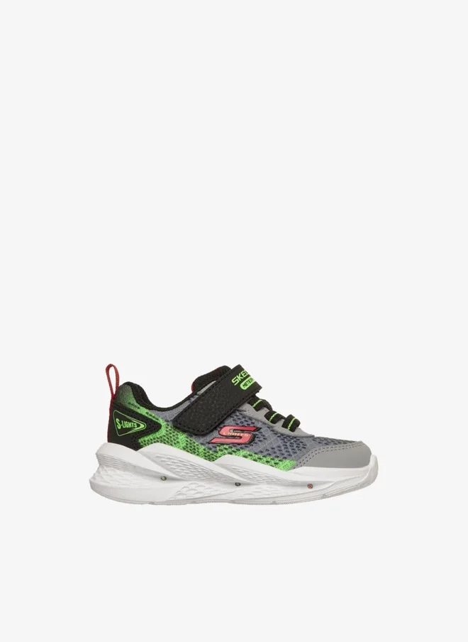 SKECHERS Boys Meteor-Lights 2.0 Hook & Loop Sneakers