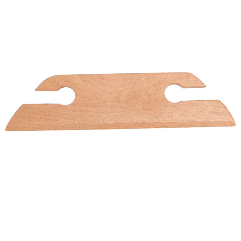 Wooden Weaving Shuttle Portable Smoothly Surface Weaving Shuttle for Inkle Looms Table Looms Trapezium Shaped - Image 1