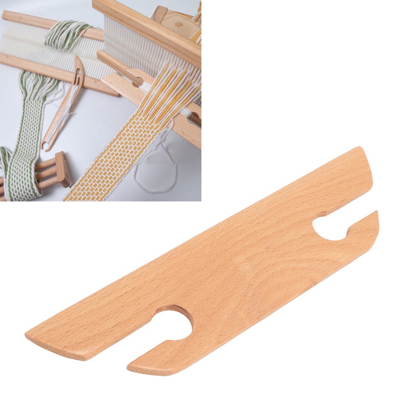 Wooden Weaving Shuttle Portable Smoothly Surface Weaving Shuttle for Inkle Looms Table Looms Trapezium Shaped - Image 4