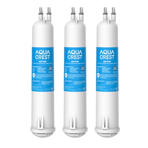 AquaCrest AQUA CREST EDR3RXD1 Replacement for 4396841, Everydrop® Filter 3, 4396710, Kenmore® 46-9083, 46-9030, Refrigerator Water Filter, 3 Filters - Image 1