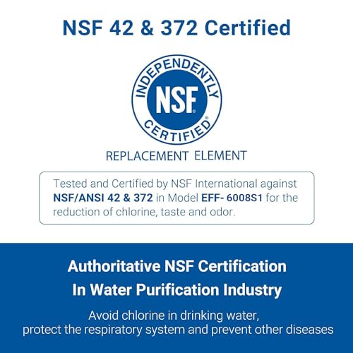 AquaCrest AQUA CREST EDR3RXD1 Replacement for 4396841, Everydrop® Filter 3, 4396710, Kenmore® 46-9083, 46-9030, Refrigerator Water Filter, 3 Filters - Image 2