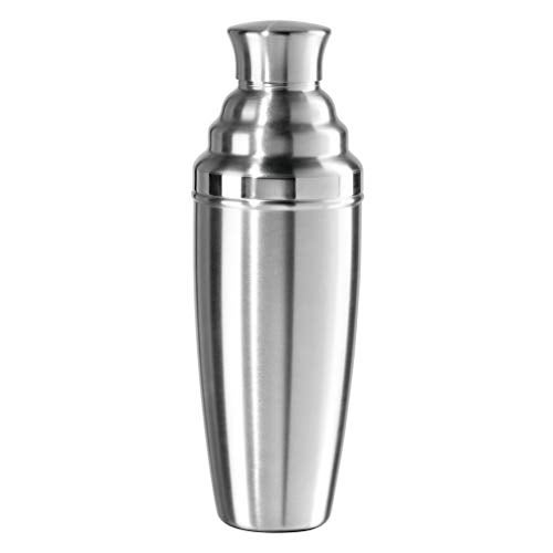 Oggi Jumbo Cocktail Shaker 60 oz - Stainless Steel Construction, Built in Strainer - Ideal Large Cocktail Shaker for Parties, Mixes 12 Martinis - Image 1