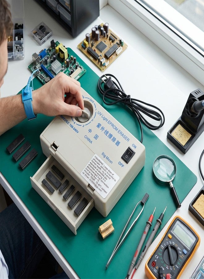 Eujgoov مسح الدوائر المنطقية القابلة للبرمجة باستخدام تقنية Eujgoov EPROM، ومسح المؤقتات الضوئية، ومسح رقائق أشباه الموصلات بالإشعاع. - Image 4