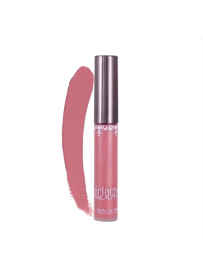 girlactik Long Lasting Matte Lip Paint Liquid Lipstick (Starlet)