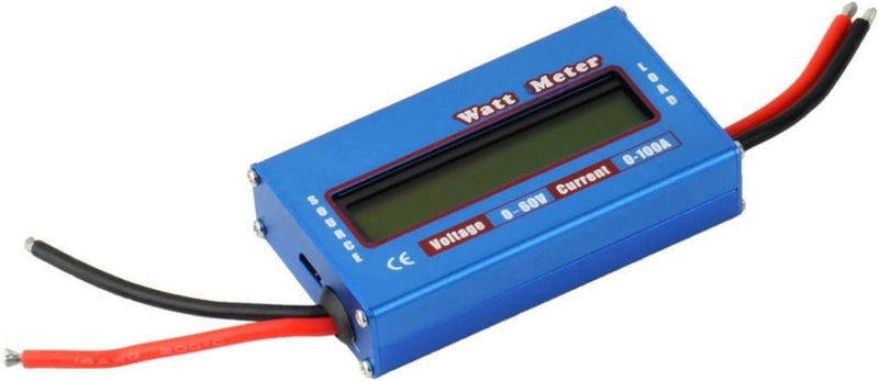 Abletop RC Watt Meter DC 60V/100A Power Analyzer Digital LCD Balance Battery Voltage Checker Watt Volt Amp Meter - Image 1