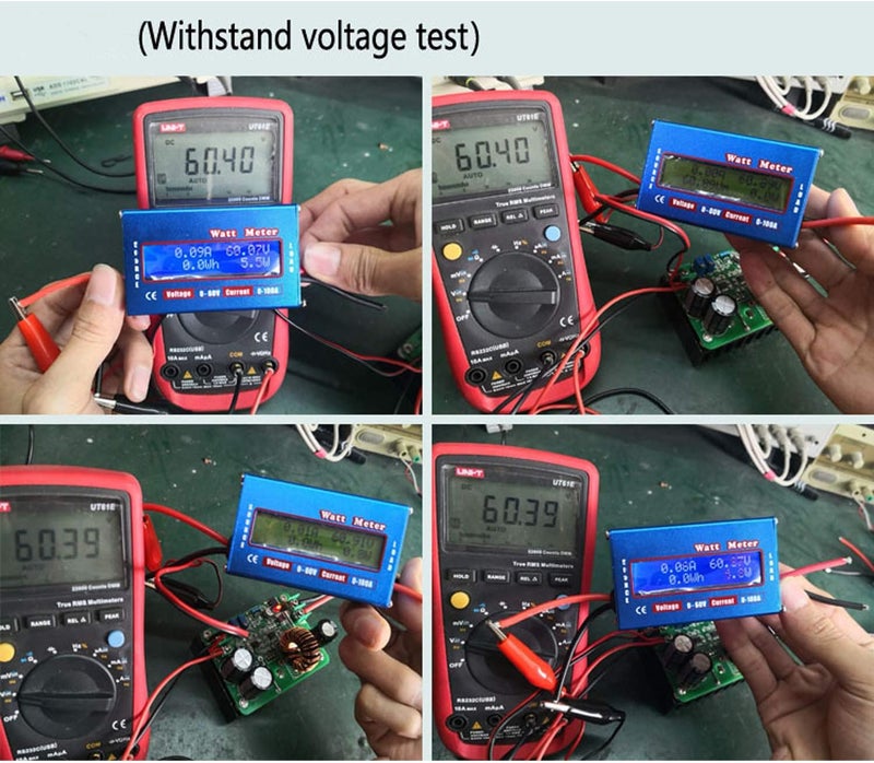 Abletop RC Watt Meter DC 60V/100A Power Analyzer Digital LCD Balance Battery Voltage Checker Watt Volt Amp Meter - Image 5