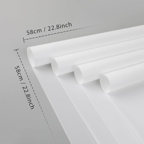 FUHITIM 20 Sheets Flower Wrapping Paper -Waterproof Floral Bouquet Wrapping Paper Used for DIY Crafts, Gift Packaging, Florist Supplies Packaging Paper for Wedding Birthday Gift (White) - Image 2