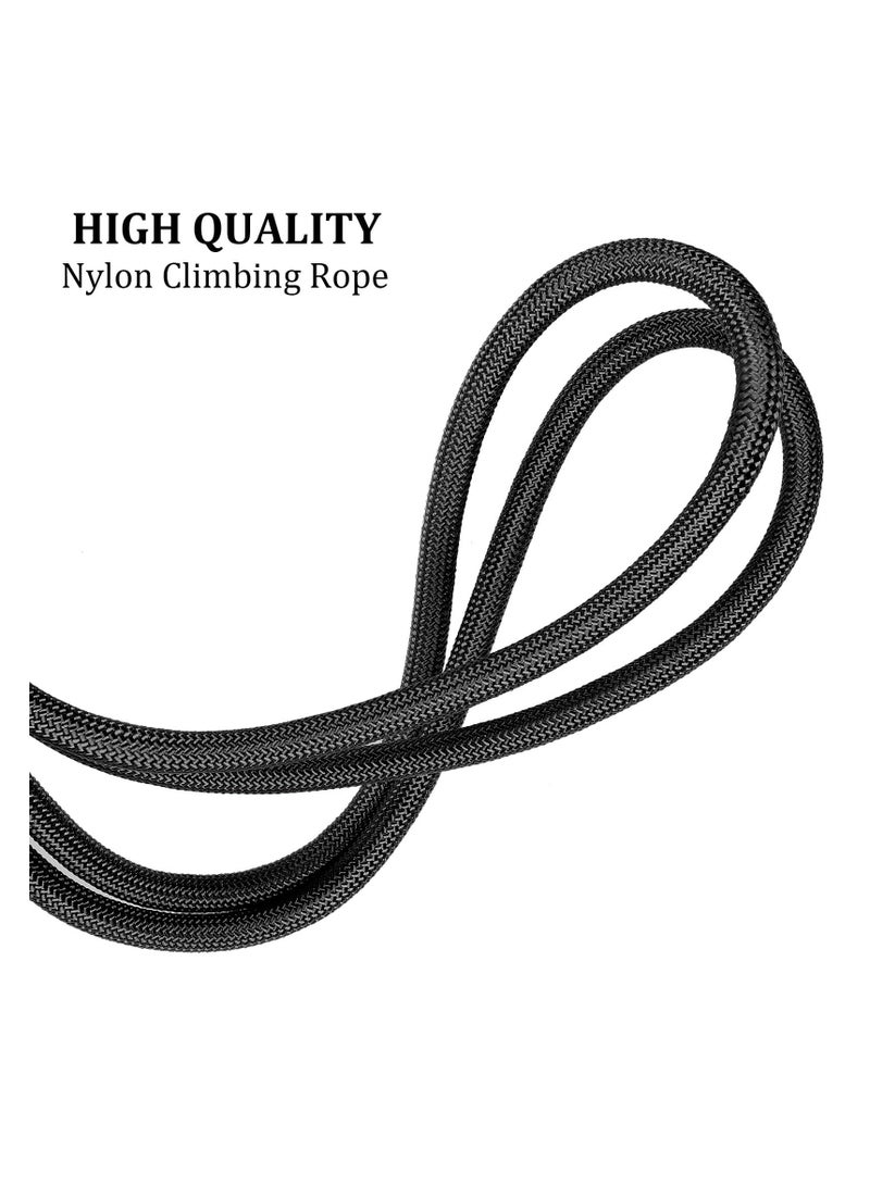 SYOSI 5 FT Versatile Crossbody Heavy Duty Dog Leash - Double Handle with Padded Handle, Lockable Metal Clip, Adjustable Pet Leash for Small, Medium, Large Dogs, Perfect for Walking, Running, Hiking (Black) - Image 3