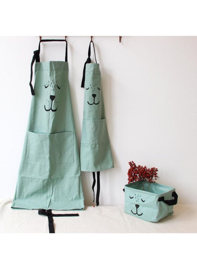 نيبمينينت مريلة مُزينة بطبعة حيوان متعدد الألوان - Image 4