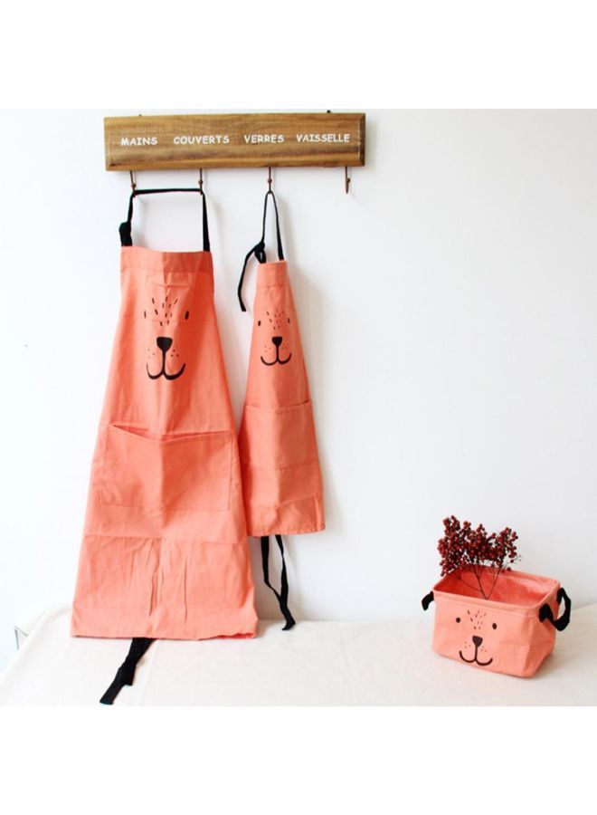 نيبمينينت مريلة مُزينة بطبعة حيوان متعدد الألوان - Image 3