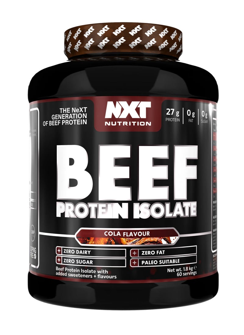 NXT Nutrition - Beef Protein Isolate Cola 1.8kg - Image 1