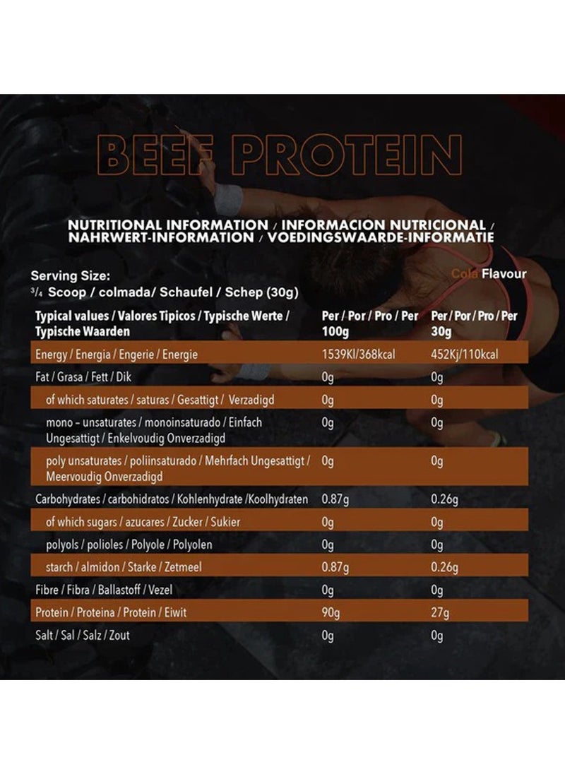 NXT Nutrition - Beef Protein Isolate Cola 1.8kg - Image 1