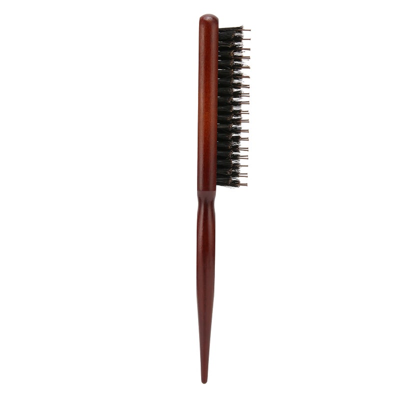 Teasing Brush Ergonomic Handle Nylon Bristles Curling Scalp Massage Tapered Tail Hair Parting Comb for Curling Styling - Image 4