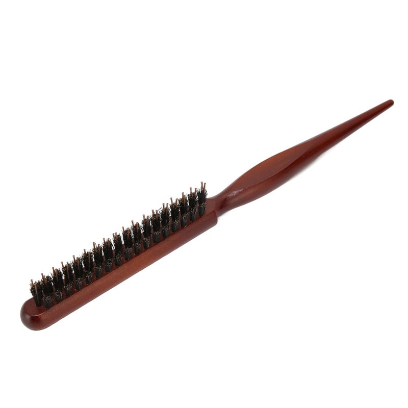 Teasing Brush Ergonomic Handle Nylon Bristles Curling Scalp Massage Tapered Tail Hair Parting Comb for Curling Styling - Image 5