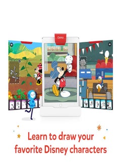 Osmo - Super Studio Disney Mickey Mouse & Friends - Ages 5-11 - Learn to Draw - For iPad or Fire Tablet Educational Learning Games - STEM Toy Gifts, Boy & Girl-Ages 5 6 7 8 9 10 11(Osmo Base Required) - pzsku/Z281E2DA01EBD22179EA1Z/45/_/1686135293/9da2a5c1-997d-4032-8535-2837eeecc7e0