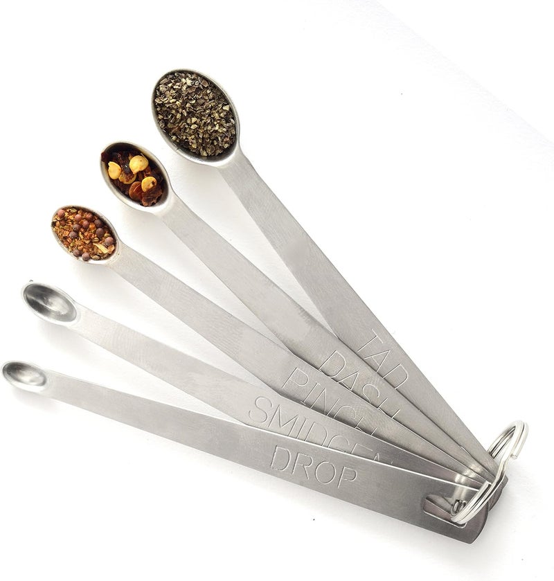Norpro All user friendly build MINI MEASURING SPOONS, 5 PC SET Rack friendly - Image 5