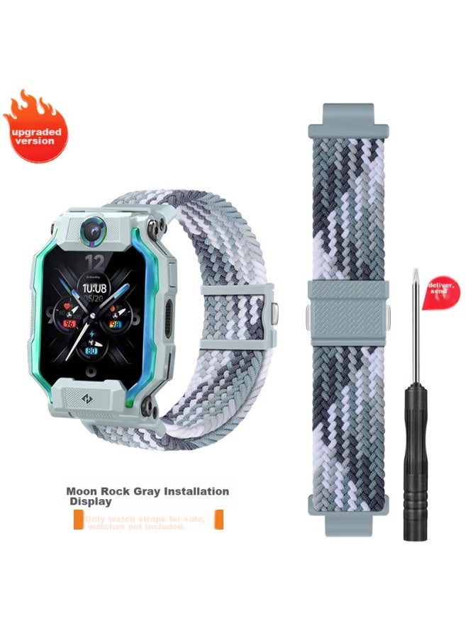 Watchbond Compatible With Xiaotianc Z8 Children's Smarch Strap, Suitable For Z10/z9/z8a/z7/z6/z5, Braided Magnetic Clasp Strap, Replacement For Q2a/q1r/d3, Y01a Wristband - Image 1