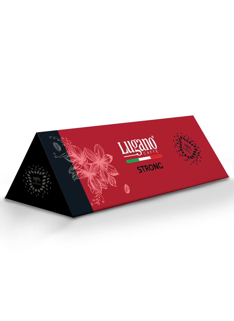 Lugano Strong Espresso Capsules - 10Pcs.  - Image 1