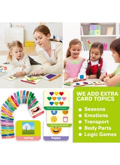 quokka QUOKKA ABC Learning Flash Cards for Toddlers 1-3 Years - 120 Flashcards for Kids 2-4 in a Bag - Alphabet Numbers Letters Preschool Activities Ages 4-8 - Gift Speech Therapy Toys 1-3-5 yo  - Image 5