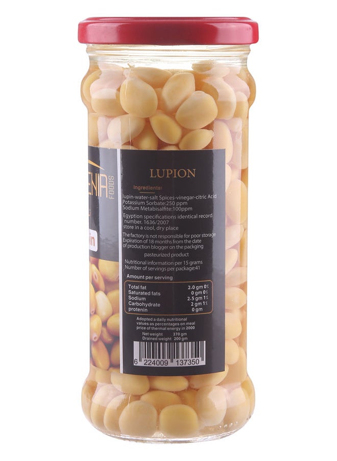 Gardenia Lupine With Glass Jar - 360 grams  - Image 2