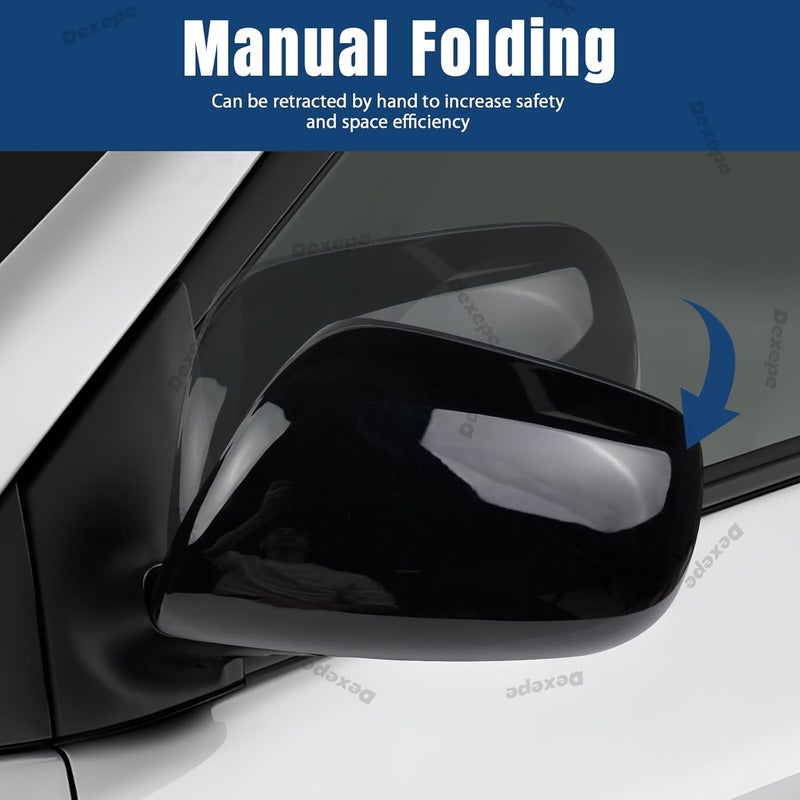 Dexepe Driver Side Mirror Assembly for Toyota Corolla 2009-2013 - Heated Power Adjustable Glass - Image 5