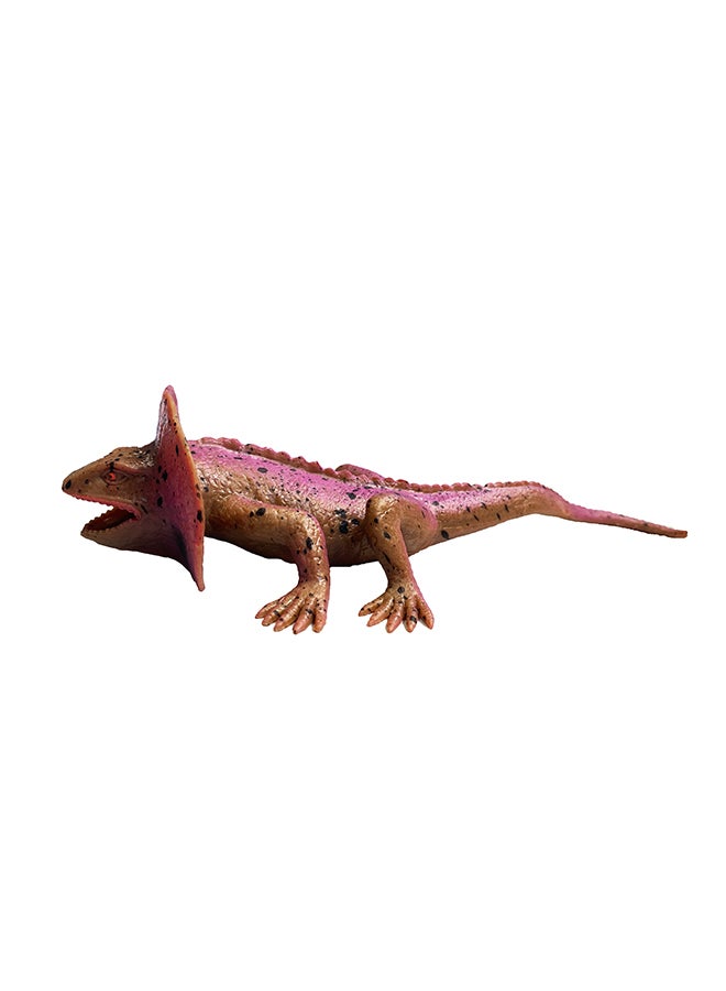 Galaxy Toys Galaxy Purple Reptile with Frill - Realistic Frilled Lizard Figurine | Detailed Purple Reptile with Expandable Neck Frill | Perfect for Kids And Collectors  - Image 4