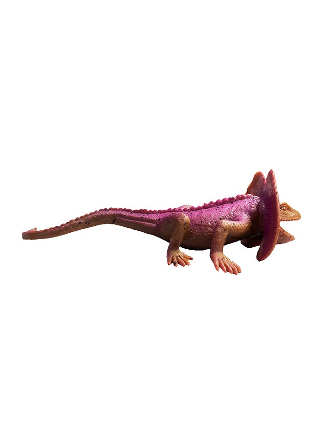 Galaxy Toys Galaxy Purple Reptile with Frill - Realistic Frilled Lizard Figurine | Detailed Purple Reptile with Expandable Neck Frill | Perfect for Kids And Collectors  - Image 5