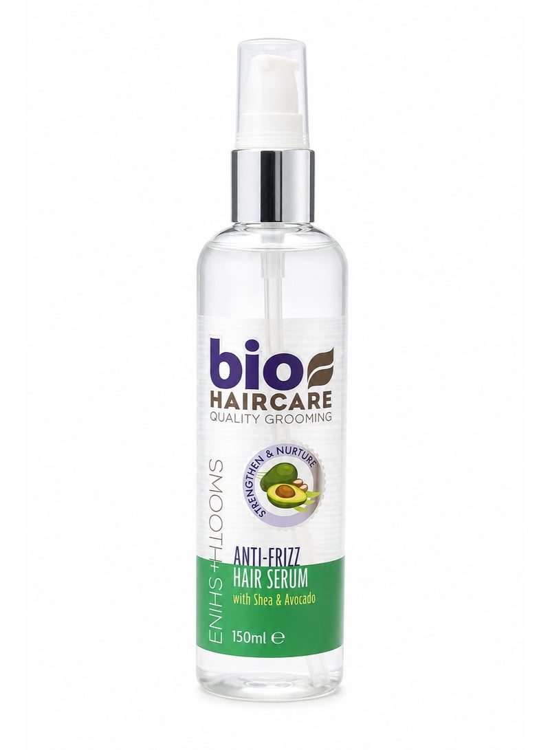 Bio hair Anti-Frizz Hair Serum with Shea & Avocado – 150 ml
