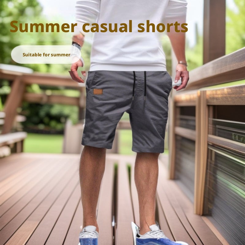 Men's Casual Sport Shorts 5-Inch Comfort Outdoor Straight Leg - Image 1