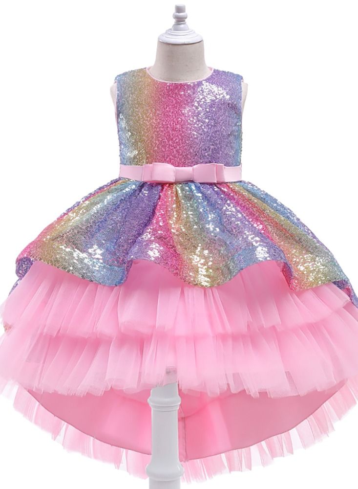 Loquat Sequined trailing girl princess dress  - Image 1