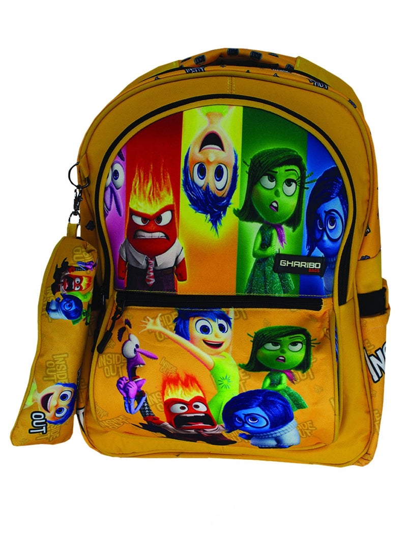 Gharibo Bags - School backpack model 16 Inside Out - Image 1