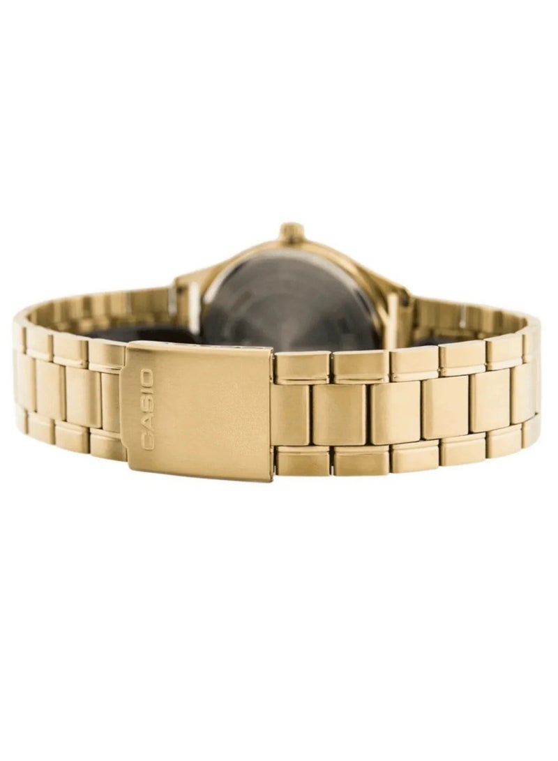 Casio MTP-V006G-1CUDF Men's Analog Quartz Gold Stainless Steel Watch - Image 3