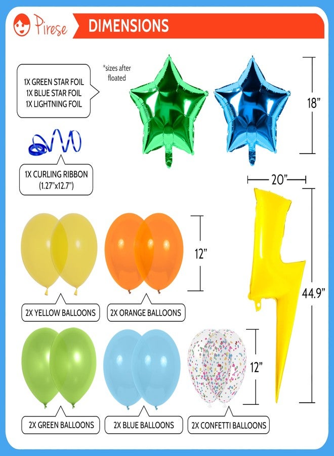 Pirese Science Birthday Party Decorations - Pre-Strung Happy Birthday Banner Kit with Balloons & Lab Decor - Science Banner, Mad Scientist Decorations, Science Theme Decor, Party Supplies Kids & Adults - Image 4