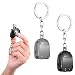 WJIAAA 2 pcs Folding Mini Nail Clippers Portable Foldable Keychain Nails Clipper Stainless Steel Traveling Case Shape Nail Trimmer for Fingernails Toenails Suitable for Business Travel Trips Office - Image 2