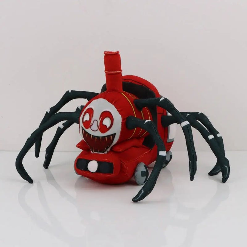 Y&D Cute Plush Funny Spider Toy 22cm - Cartoon Stuffed Animal Toys, Soft Spider Shaped Train Plush Doll for Kids, Gifts & Collectibles - Image 3