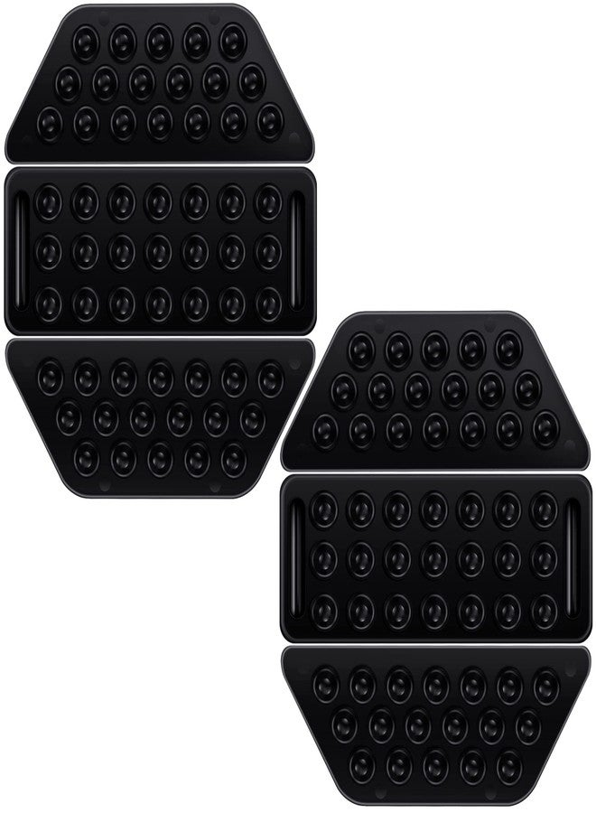 BeapTcely Black Snowboard Stomp Pads, Snowboard Grip Pad Anti Slip Mat Self Adhesive Rubber Ski Snowboard Stomp Pad Provides Extra Grip for Snowboarding for Men Women (1) - Image 1