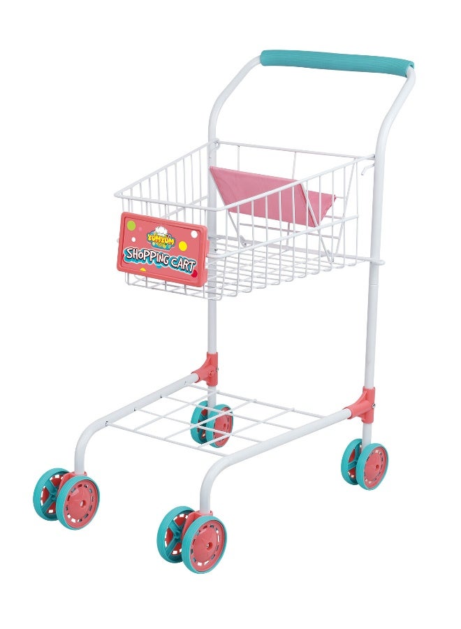Power Joy Yumyum Metal Shopping Cart - Image 1