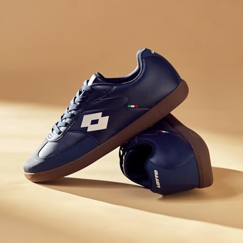 Lotto Men Mavin Court Navy Sneakers - Image 2