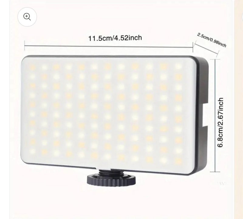 RGB Pocket Lamp 3, Professional LED Video Light Streaming with RGB and Tricolour Modes, 13W, Built-in 1800mA Battery, Type-C Charging - Image 5