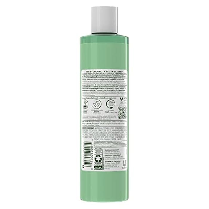 Dove RE+AL Bio-Mimetic Care Conditioner For Breakage-Prone Hair Resist Silicone-Free Conditioner With Coconut + Vegan Elastin 10oz - Image 2