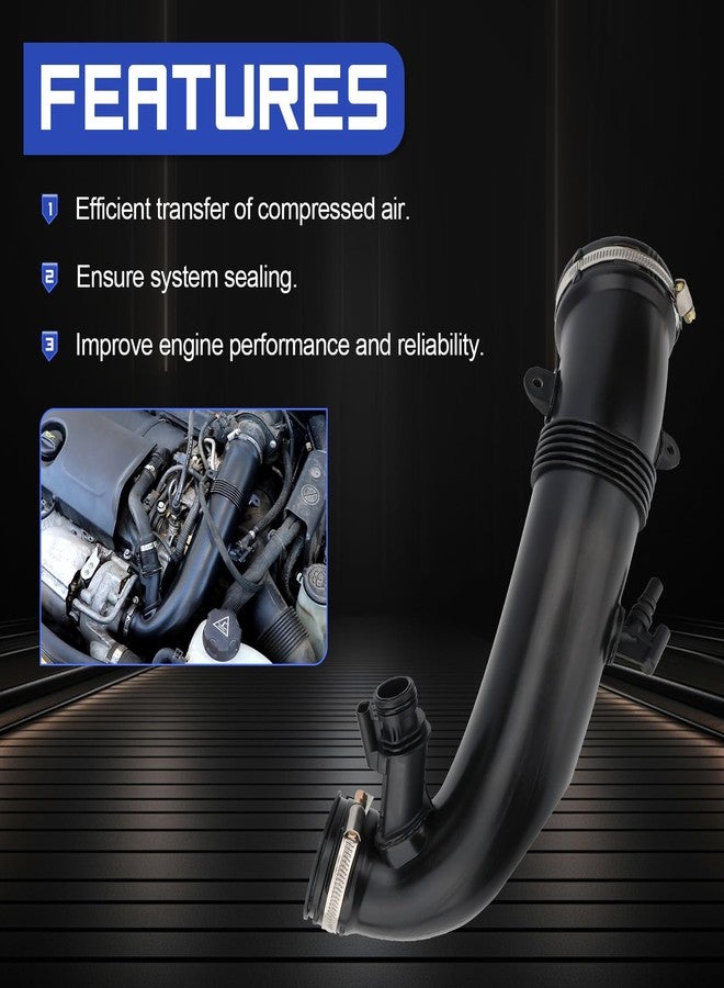 X4XZ 13717627501 Air Duct Intake Boot Hose Turbo Pipe for 2010-2015 Mini Cooper S Countryman Paceman Clubman R55 R56 R57 R58 R59 R60 N18 Engine Replaces# 13717607778 7627501 - Image 4