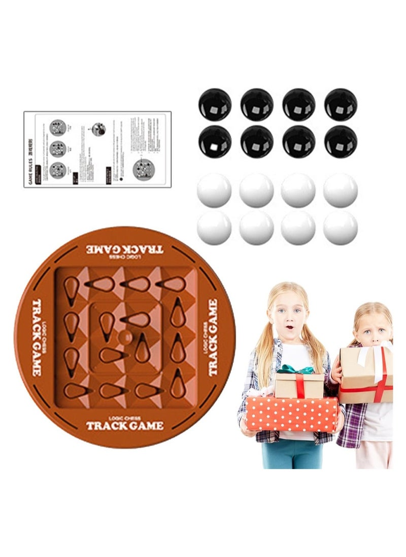 Orbito Board Game, Logic Chess Track Board Game, Educational Classic Strategy Board Games,2 Players Fun Family Desktop Board Game, Strategy Game for Kids and Adults